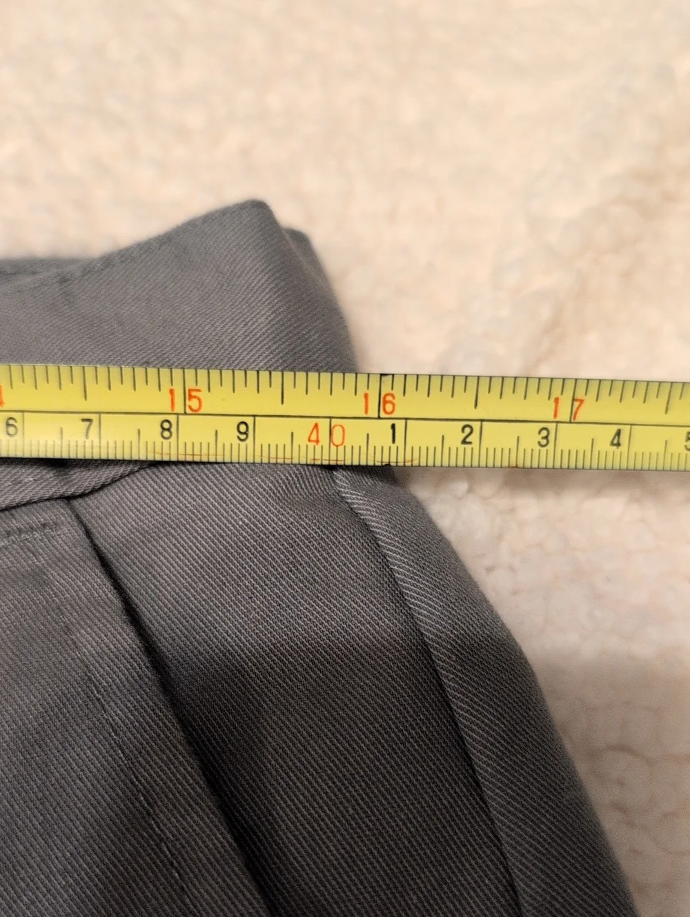 Lee Total Freedom Men's 30x32 Charcoal Gray Dress Pants - Relaxed Fit
